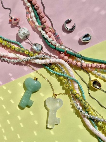 Подвеска Ключ 43мм из авантюрина