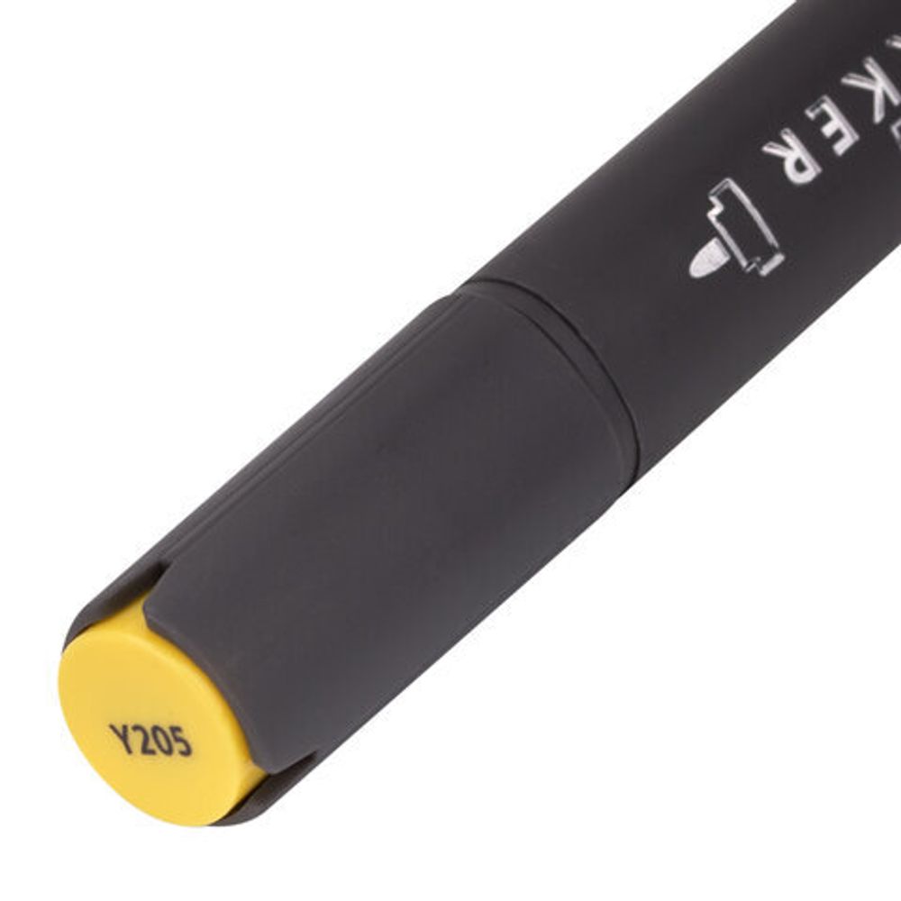 Маркер для скетчинга двусторонний 1 мм - 6 мм BRAUBERG ART CLASSIC, ЛИМОННЫЙ (Y205), 151803