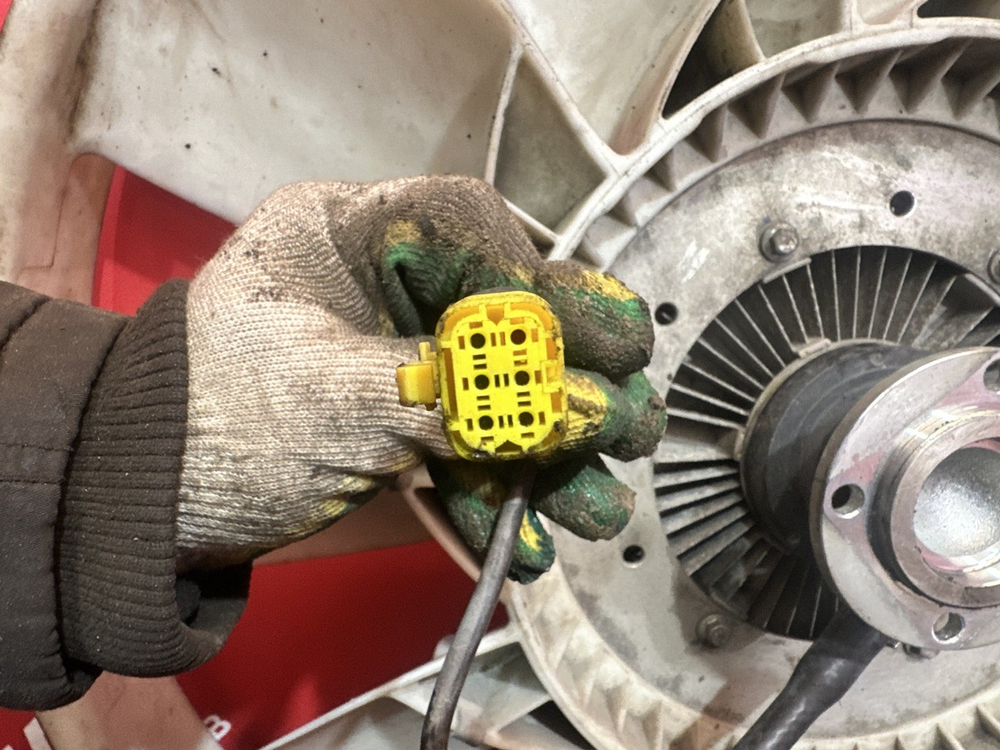 Вискомуфта в сборе с крыльчаткой 2023г.