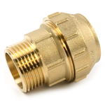 Муфта лат. ПЭ 32*1" нар.