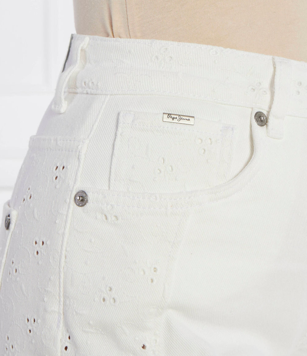 Джинсы STRAIGHT JEANS UHW ANGLAISE Pepe Jeans London - белый(PL204693)