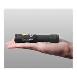 Фонарь на каждый день Armytek Prime C2 Pro (тёплый свет) — высокая яркость 1581 люмен с дальностью свечения до 185 метров.