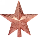 Верхушка на ёлку SHINE «Glow» 20 см, copper