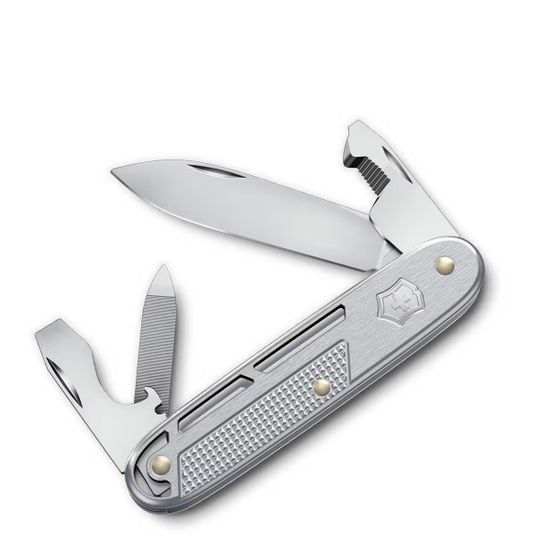 Нож Victorinox 0.8216.26 Synergy Alox с клинком из стали 1.4110, рукоять Оксидированный алюминиевый сплав Alox (Aluminium Oxide)