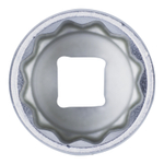 KING TONY (423028M) Головка торцевая глубокая двенадцатигранная 1/2", 28 мм