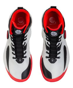 Кроссовки баскетбольные Launch MID, White/black/red