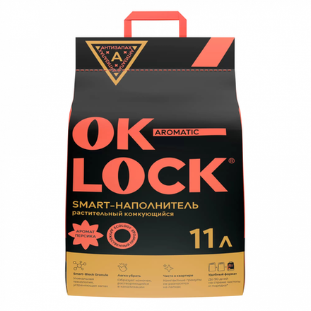 Наполнитель OK-LOK аромат Персика 11 л