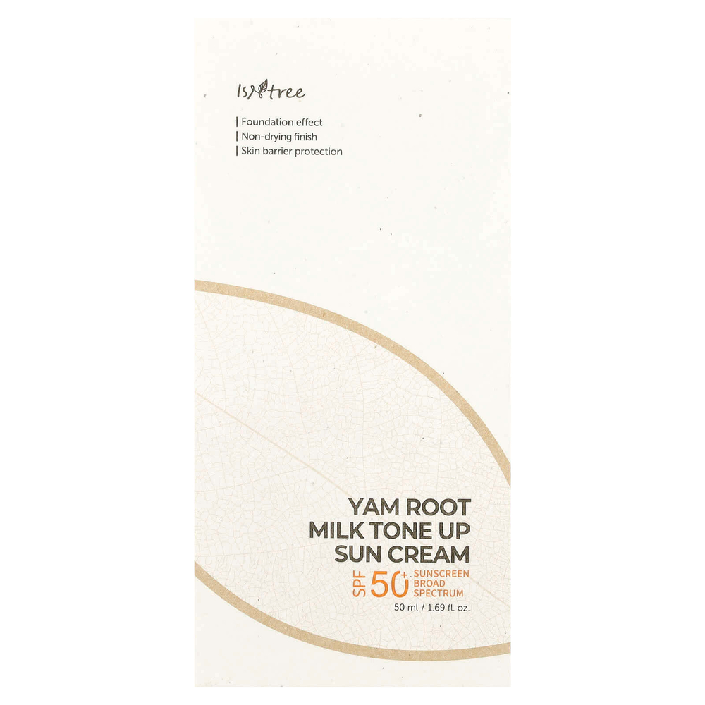 ISNtree, Тонизирующий солнцезащитный крем с корнем ямса, SPF 50+, 50 мл (1,69 жидк. унц.)