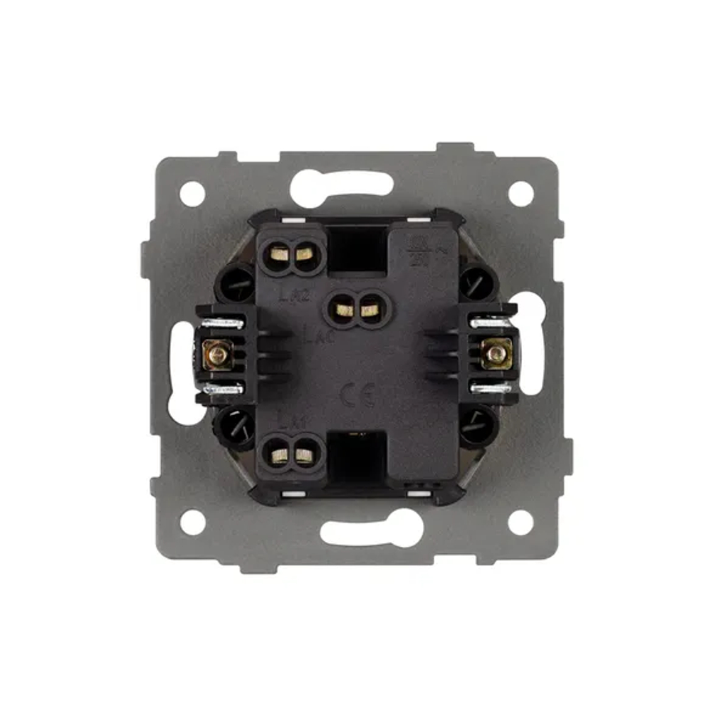 Механизм выключателя одноклавишный проходной SWT-MKP1-PL-GR-V (250V, 10A) (Arlight, -) 049873