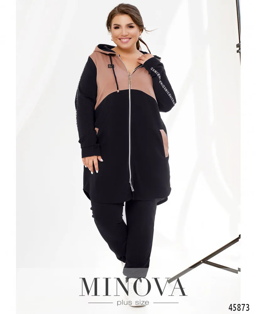 Костюм 8-315-пудра-синий Minova