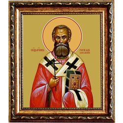 Горазд (Павлик) Богемский и Мораво-Силезский священномученик епископ. Икона на холсте