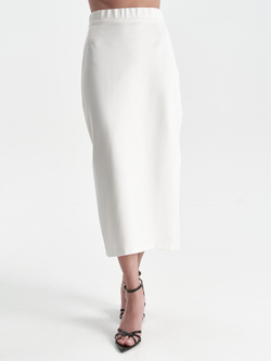 Юбка "Жена президента" в белом оттенке