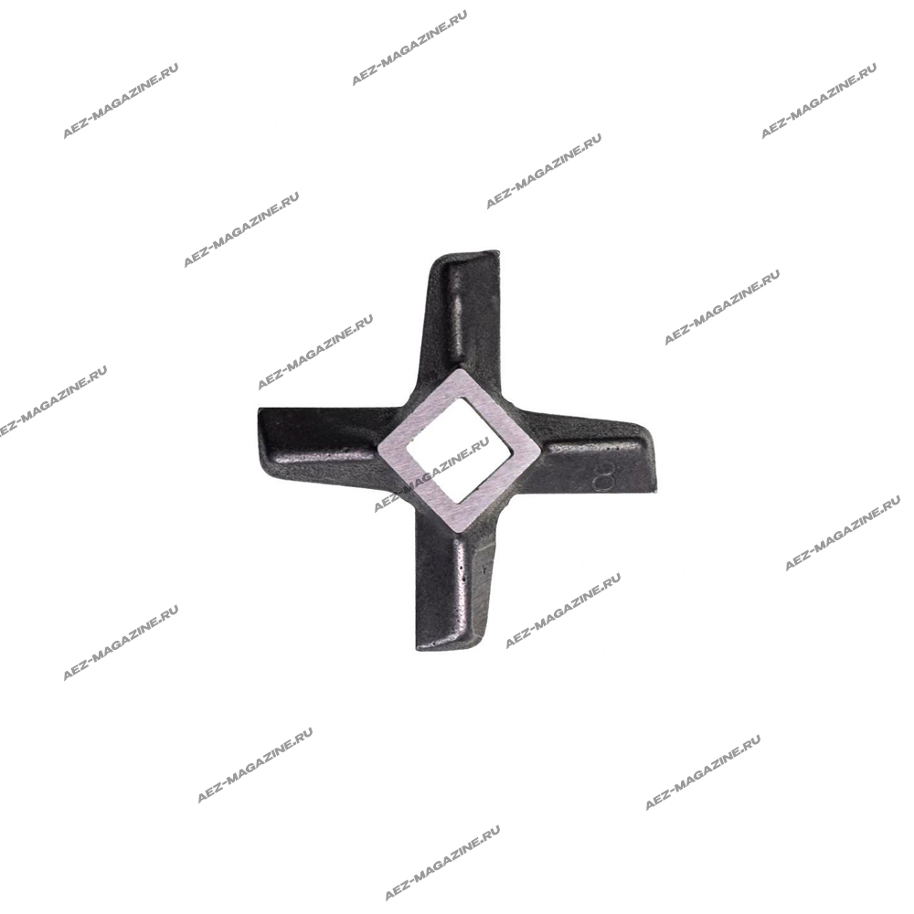 Нож для мясорубок PHILIPS, BRAUN, VITEK, посадочное 10x10 ММ, размах 45мм, тип 13