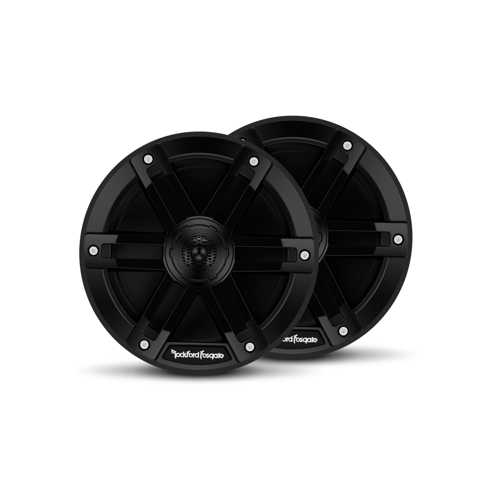 Влагозащищенные динамики 6.5" Rockford Fosgate M0-65B чёрный (65Вт/250Вт max)