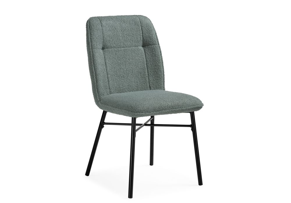 Стул на металлокаркасе Denis oliva / black
