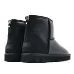 Ugg Mens Classic Mini Zip Metallic Black