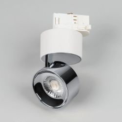 Светильник SP-PLURIO-TRACK-4TR-R77-9W Warm3000 (WH-CHR, 36 deg, 230V) (Arlight, IP20 Металл, 3 года) 038118