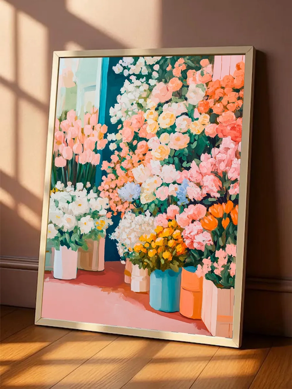 Постер весенний 50х70 см пасха