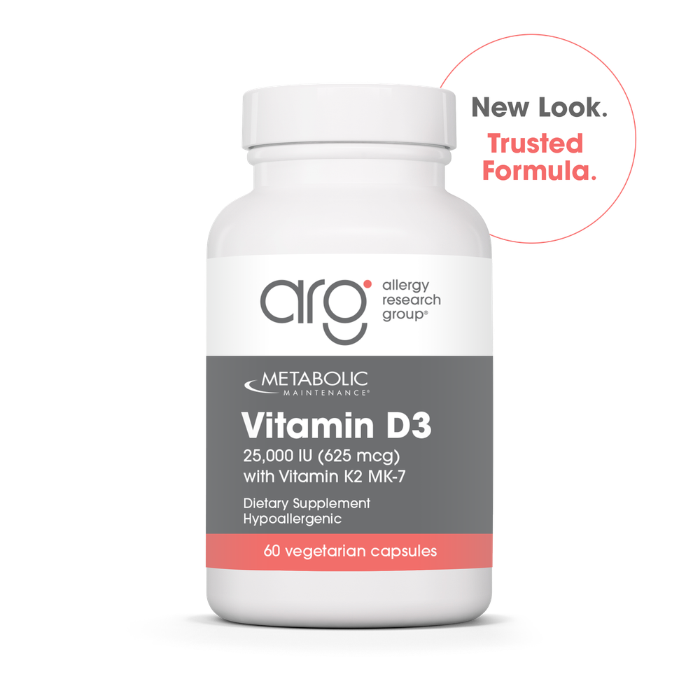 Metabolic Maintenance® Vitamin D-3 25,000 IU with Vitamin K2 MK-7