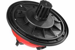 Строительный пылесос ЗУБР МАСТЕР модель М4-60, 60л, 1400Вт, сухая и влажная уборка, корпус из нержавеющей стали, розетка до 2000Вт ПУ-60-1400 М4