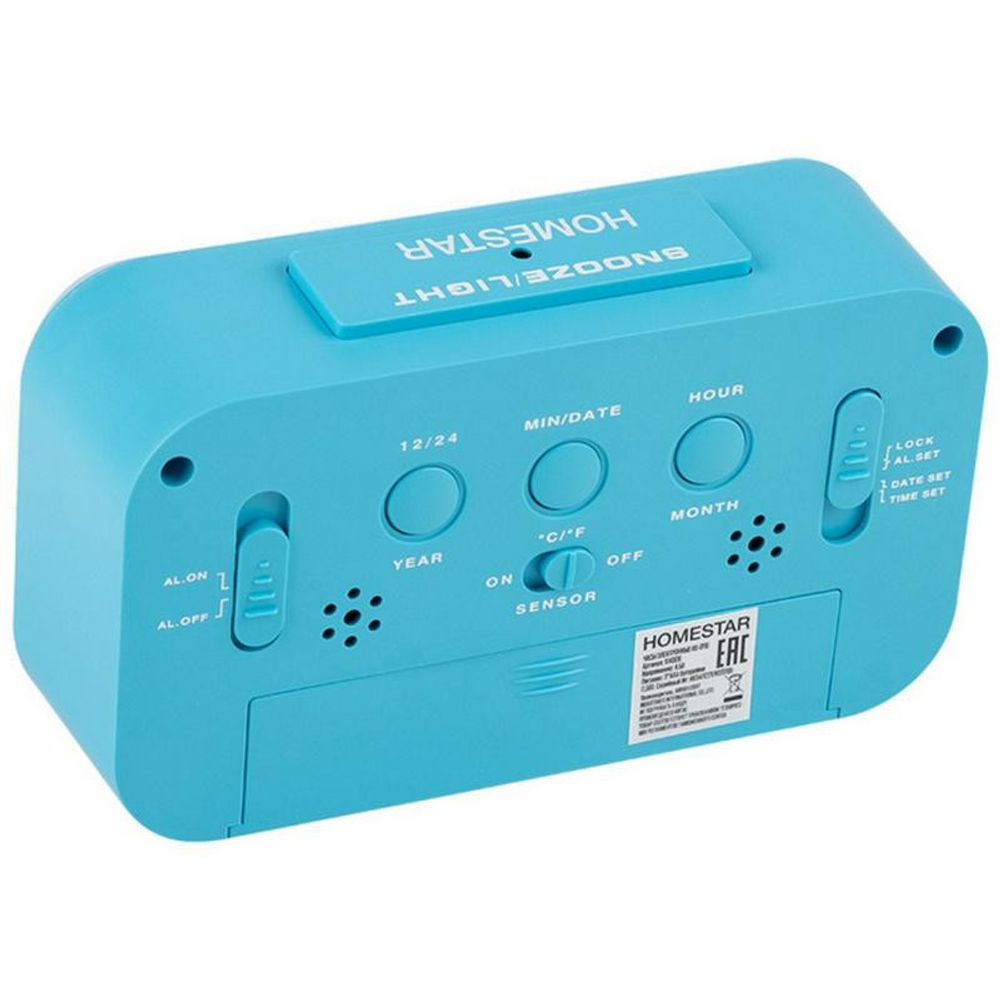 Часы электронные HOMESTAR HS-0110 синий (104306)
