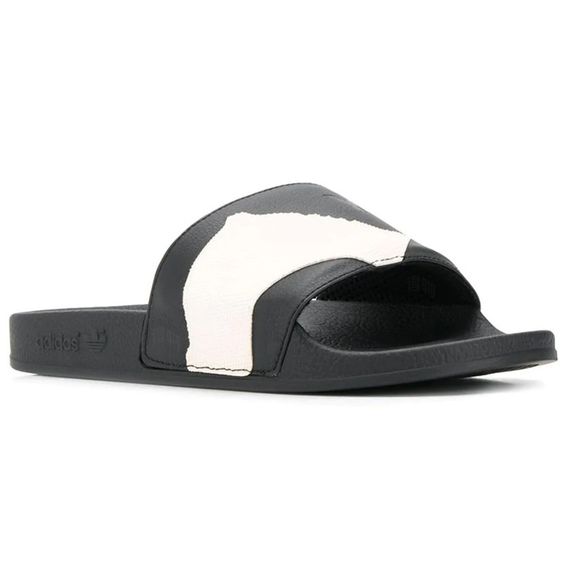 Y-3 Adilette 'Black White'