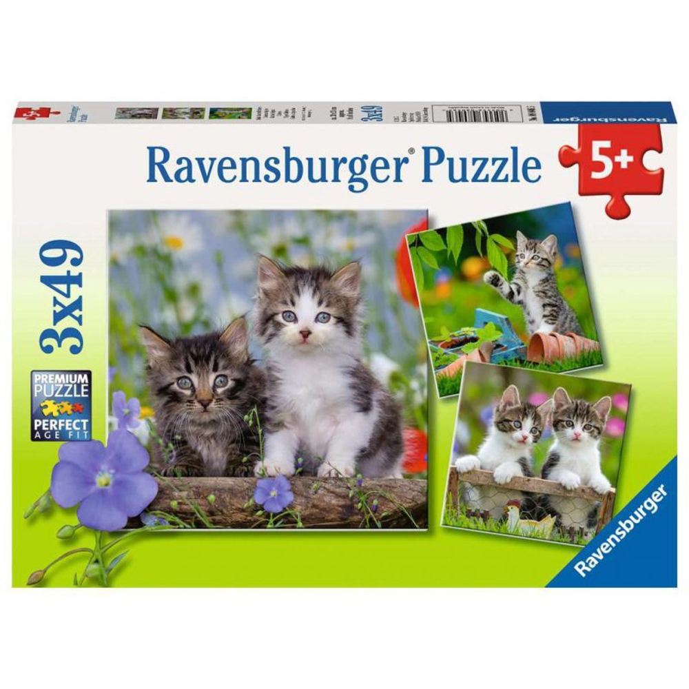 Котики 3x49 деталей 080465