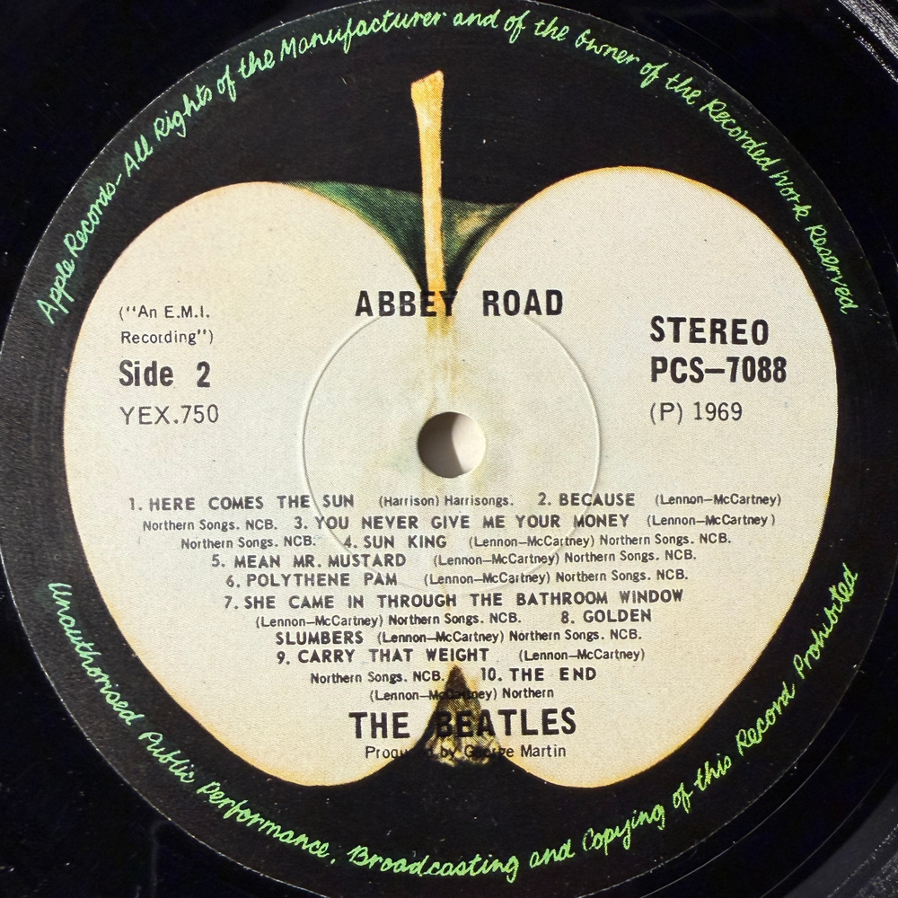 The Beatles ‎– Abbey Road (Малайзия 1969г.)