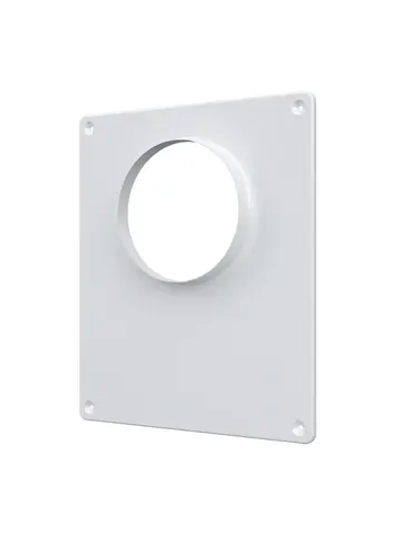 Площадка торцевая ERA D100 мм 196х236 мм окрашенная сталь