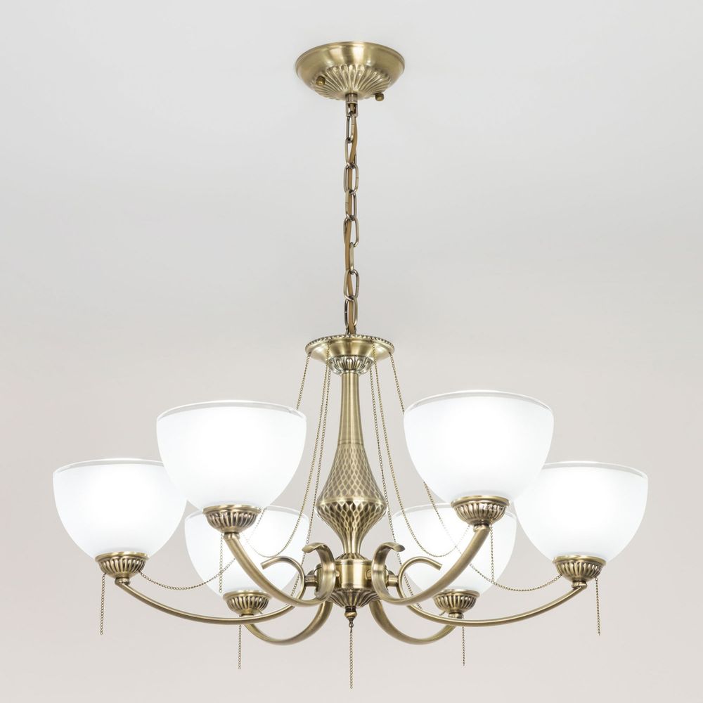 Citilux Франческа CL417263 Люстра подвесная Бронза