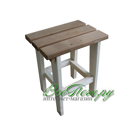 Табурет липа-осина термополок 300х400мм Ш-180