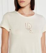 Футболка HAILLY LAUREN RALPH LAUREN - экрю(200934390)