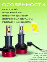 Автолампы светодиодные F7-H3