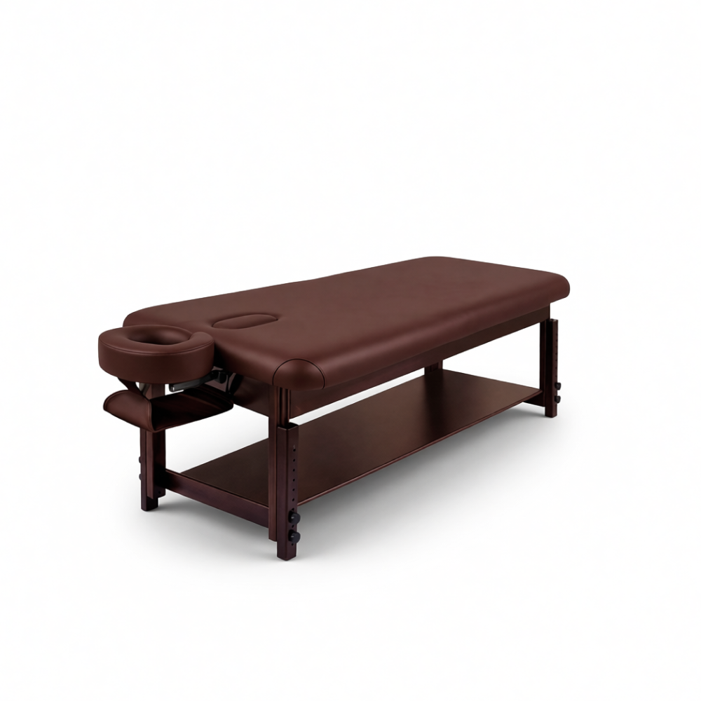 Массажный стол Mizomed Essence-Flat Brown стационарный