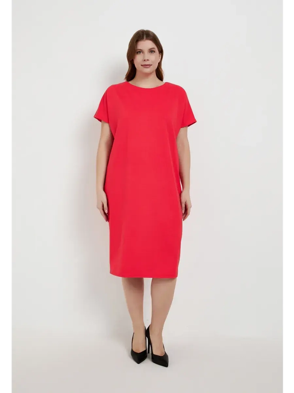 Платье прямое базовое