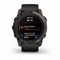 Garmin Fenix 7X Pro Sapphire Solar — титановый корпус с DLC и черный ремешок