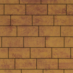 Тротуарная плитка ПРЯМОУГОЛЬНИК 300х150 мм - Листопад гладкий Каир