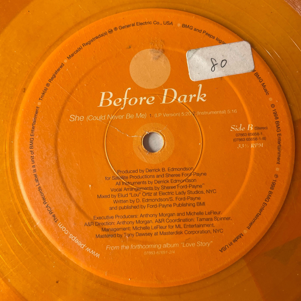 Винтажная виниловая пластинка LP Before Dark Come Correct (США 1998)