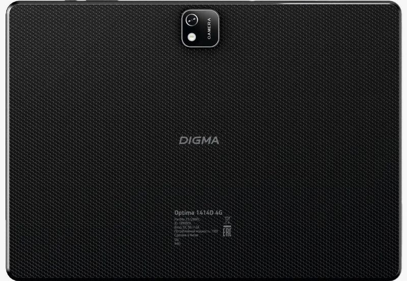 Задняя крышка для Digma Optima 1414D 4G (Черная)