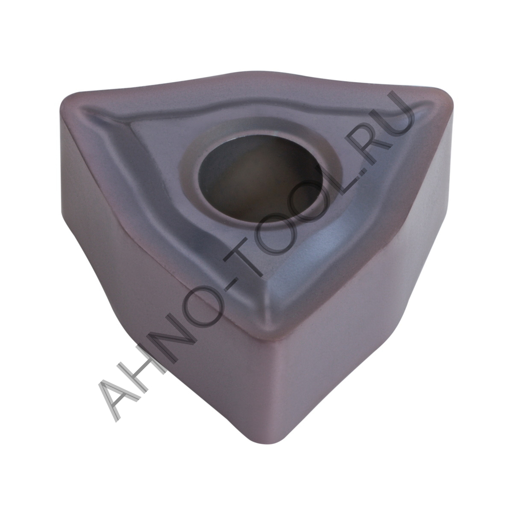 Пластина твердосплавная ISO WNMG060408-MFA APM20B AHNO по жаропроч. и нерж.стали, получистовая