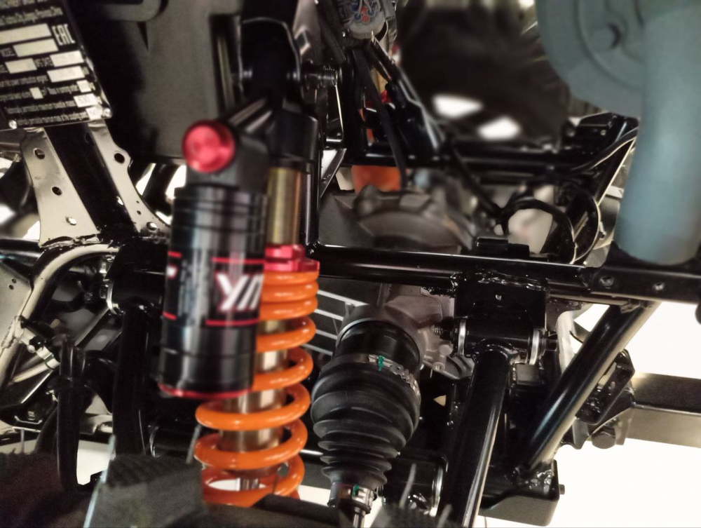 Квадроцикл HND QRX 650 PRO С ПРОБЕГОМ оранжевый