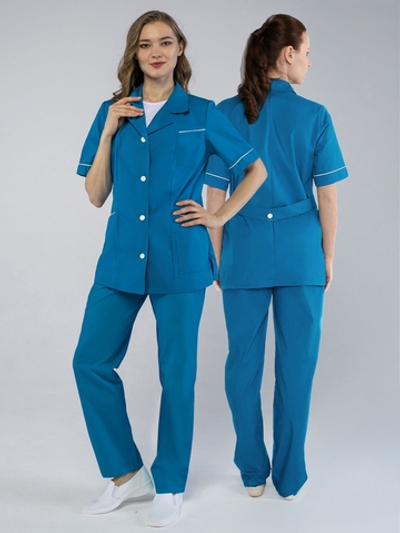 Костюм женский Магнэль (тк.Смесовая,120), морская волна