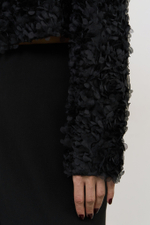 Укороченный жакет-шубка