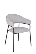 Стул обеденный Leya светло-серый