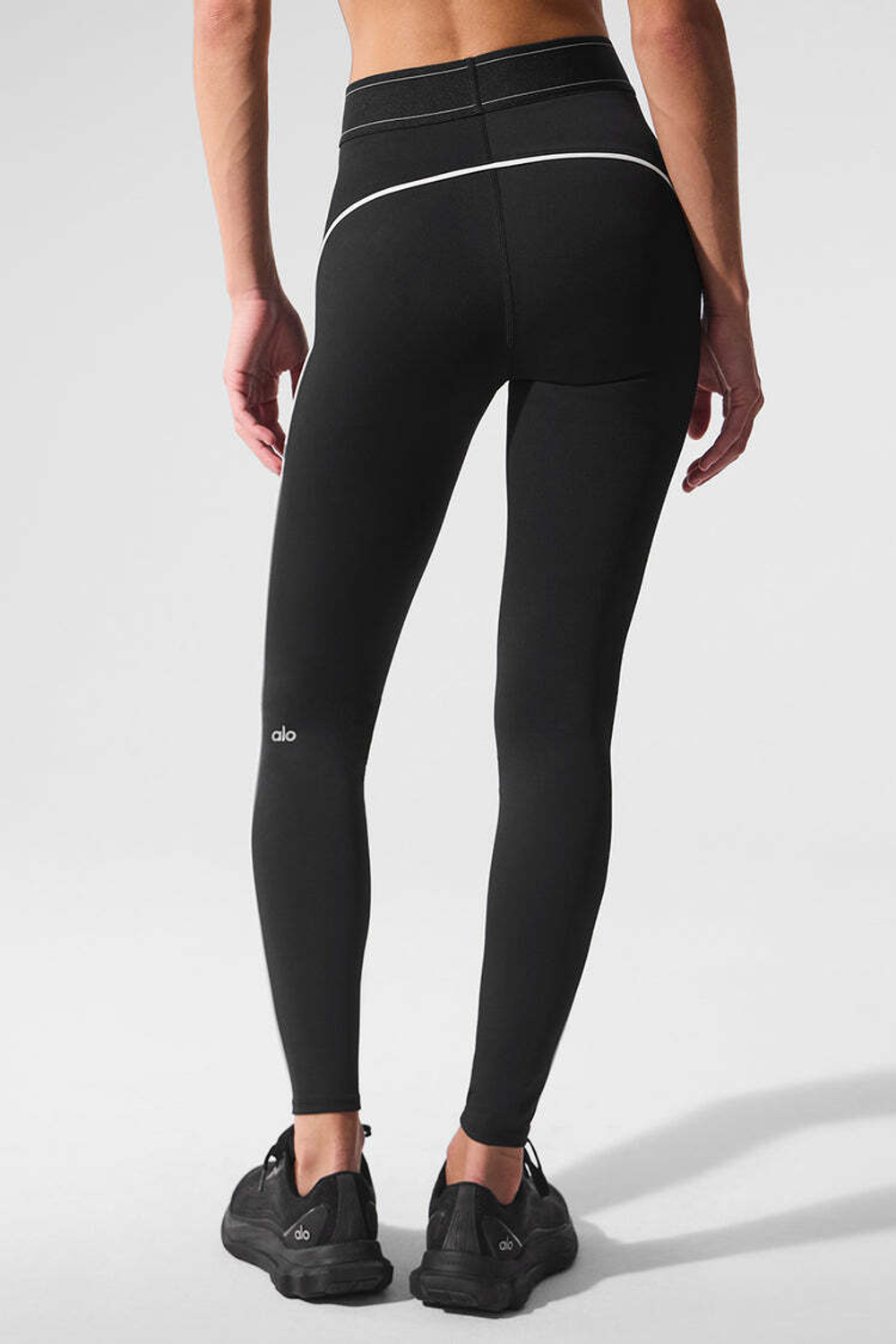 Alo yoga Леггинсы для костюма с высокой талией Airlift, черный