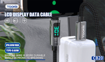 Кабель Yookie CB20 Type C - Lightning