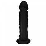 Реалистичный фаллоимитатор SilexD Model 2 (19,7×4,7 см) черный
