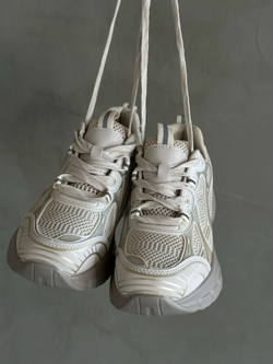 Кроссовки из натуральной кожи