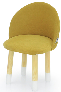 Детский мягкий стул Бельмарко Stumpa горчичный