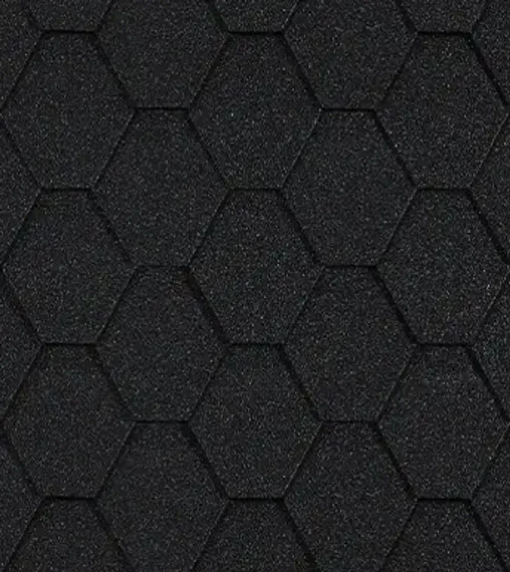 Гибкая черепица Docke Шестигранник